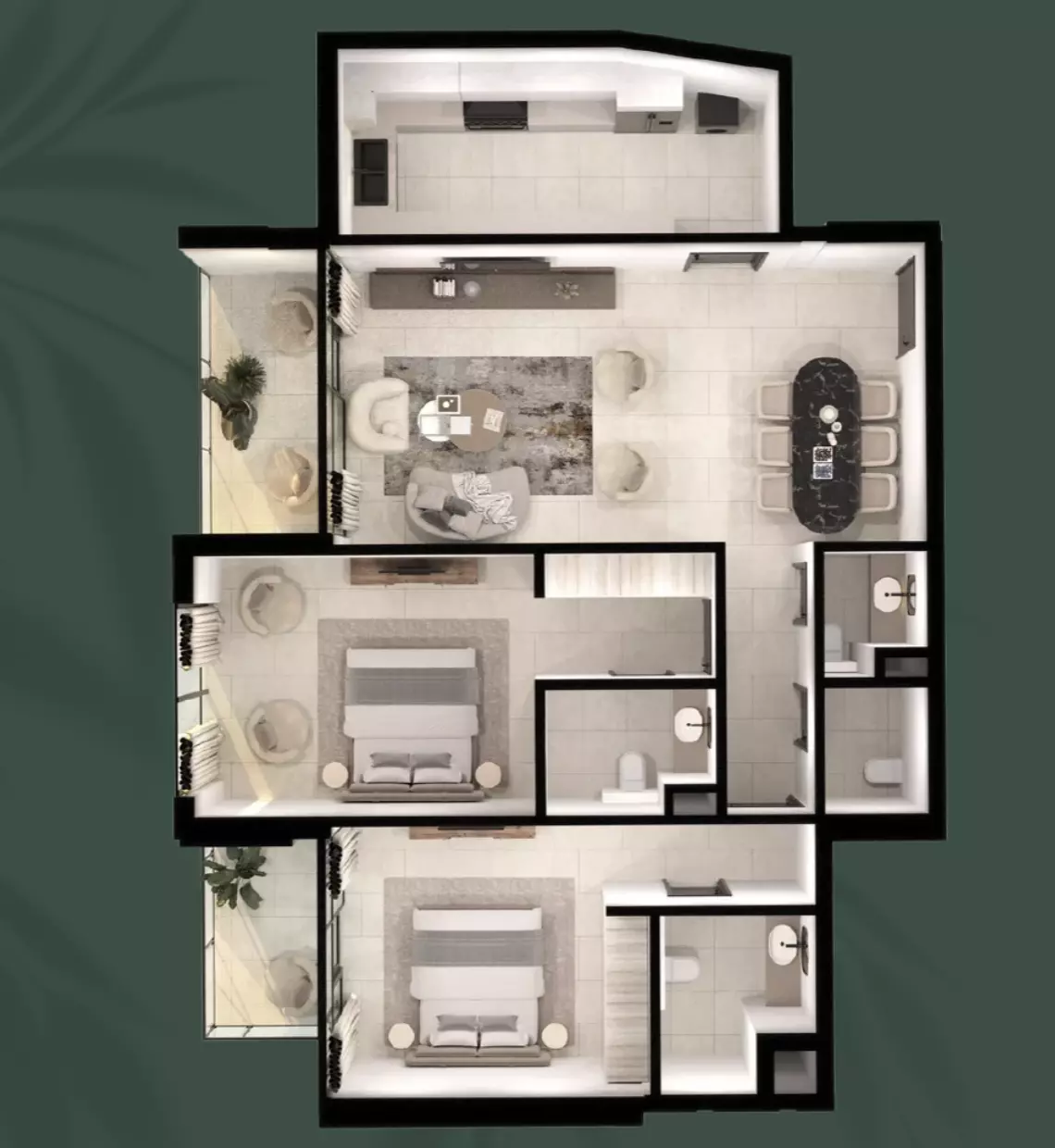 2 Bedroom